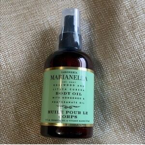 Jaboneria Marianella Body Oil with Pomegranate, Rosewood & Litsea NEW